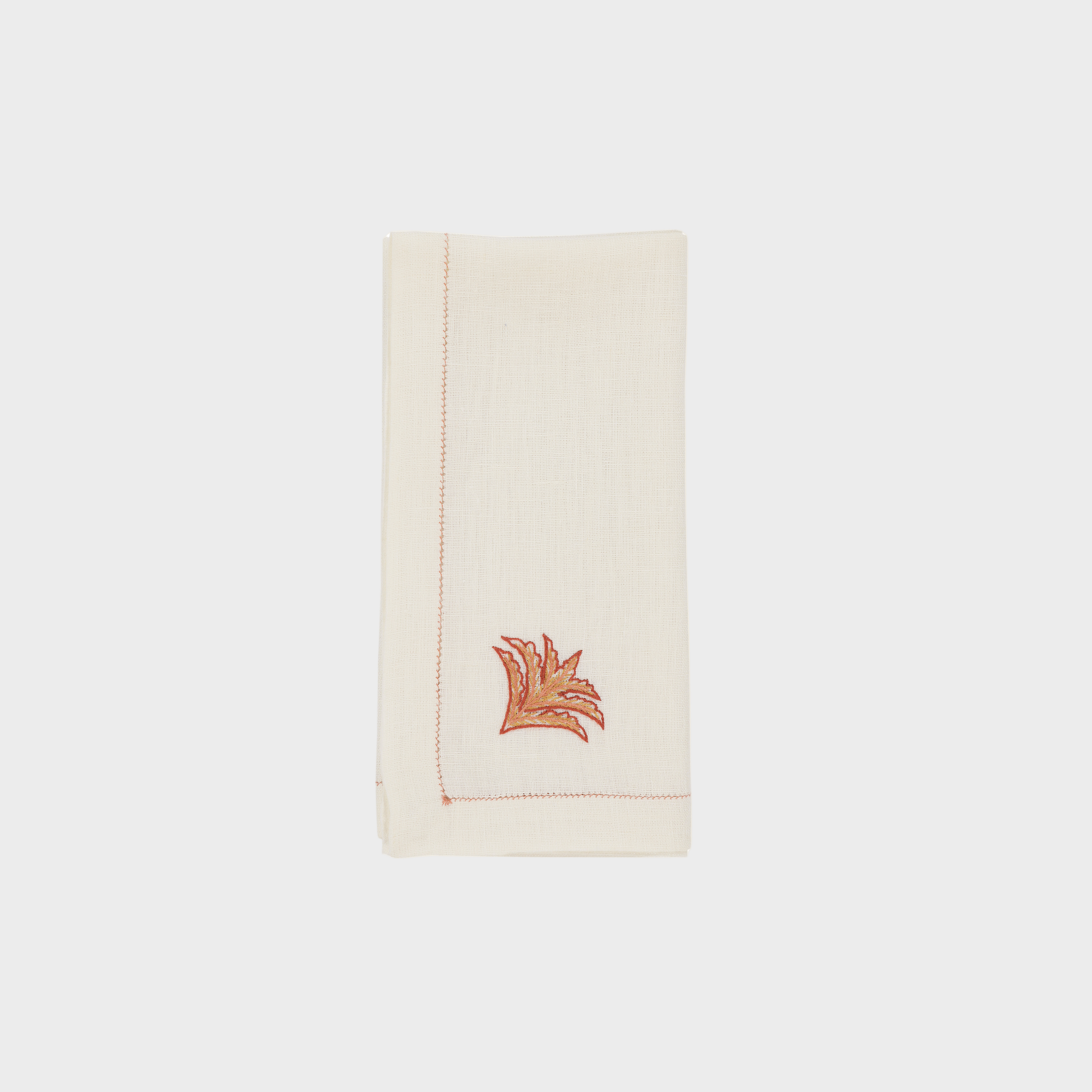 Ottoman Feather Napkin (Set Of 6)