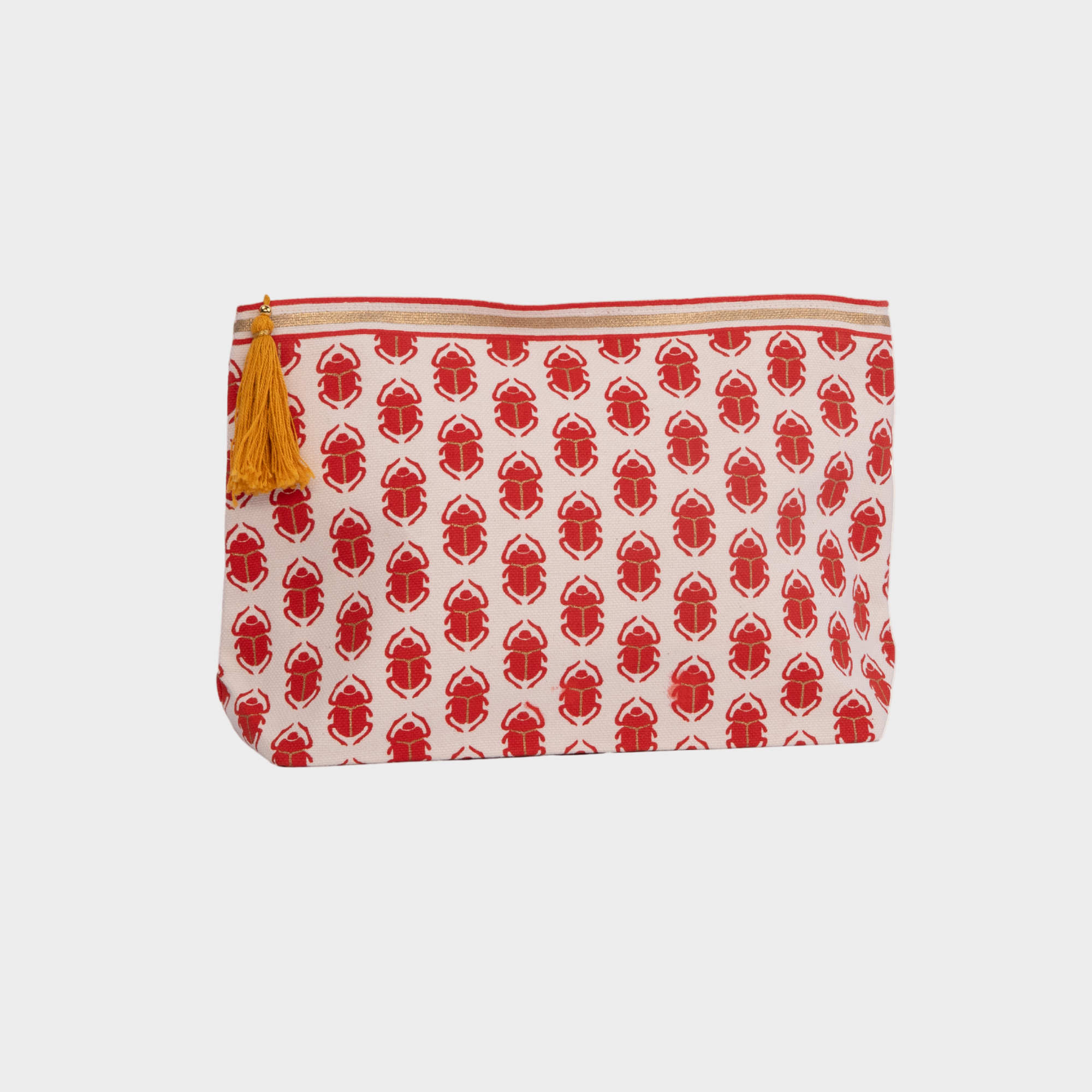 Scarab Makeup Bag