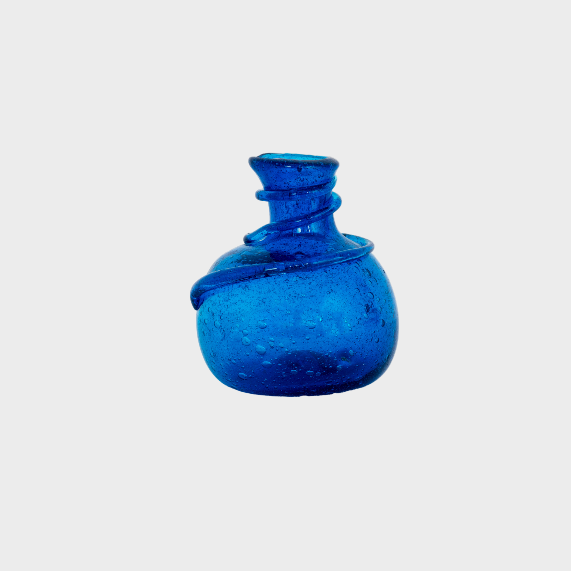 Round Vasque Swirl Glass