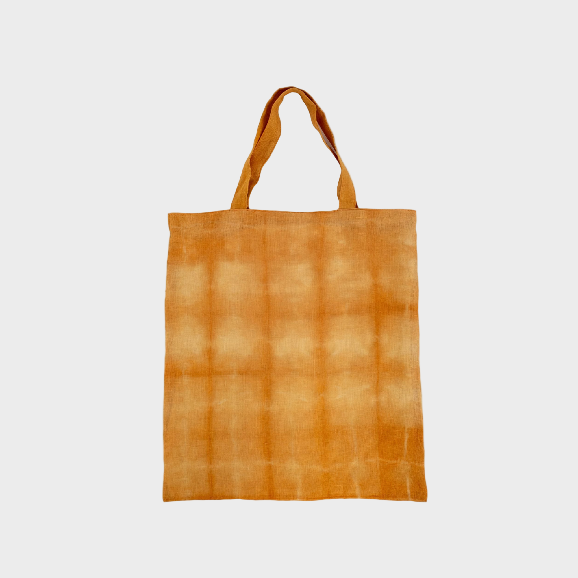 Orange Square Tote Bag