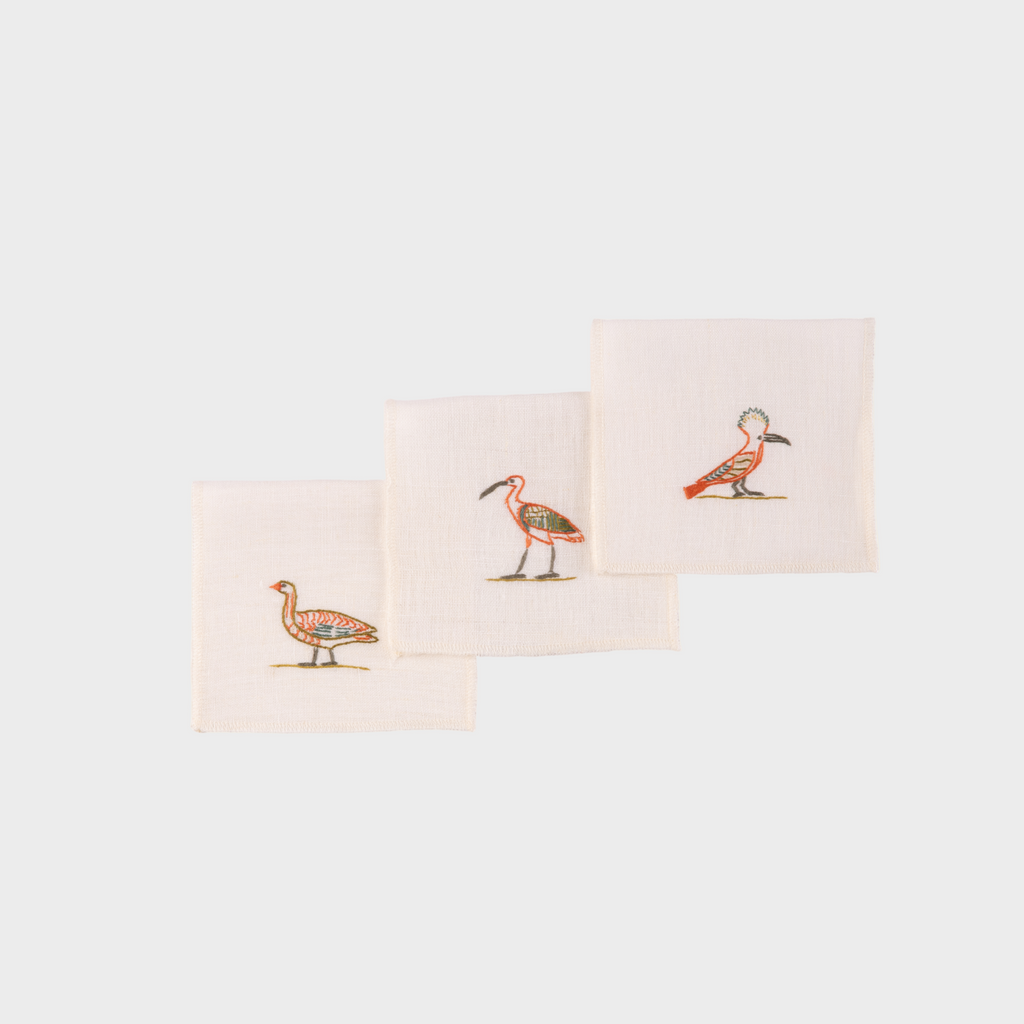 Birdlife Cocktail Napkin (Set of 6)