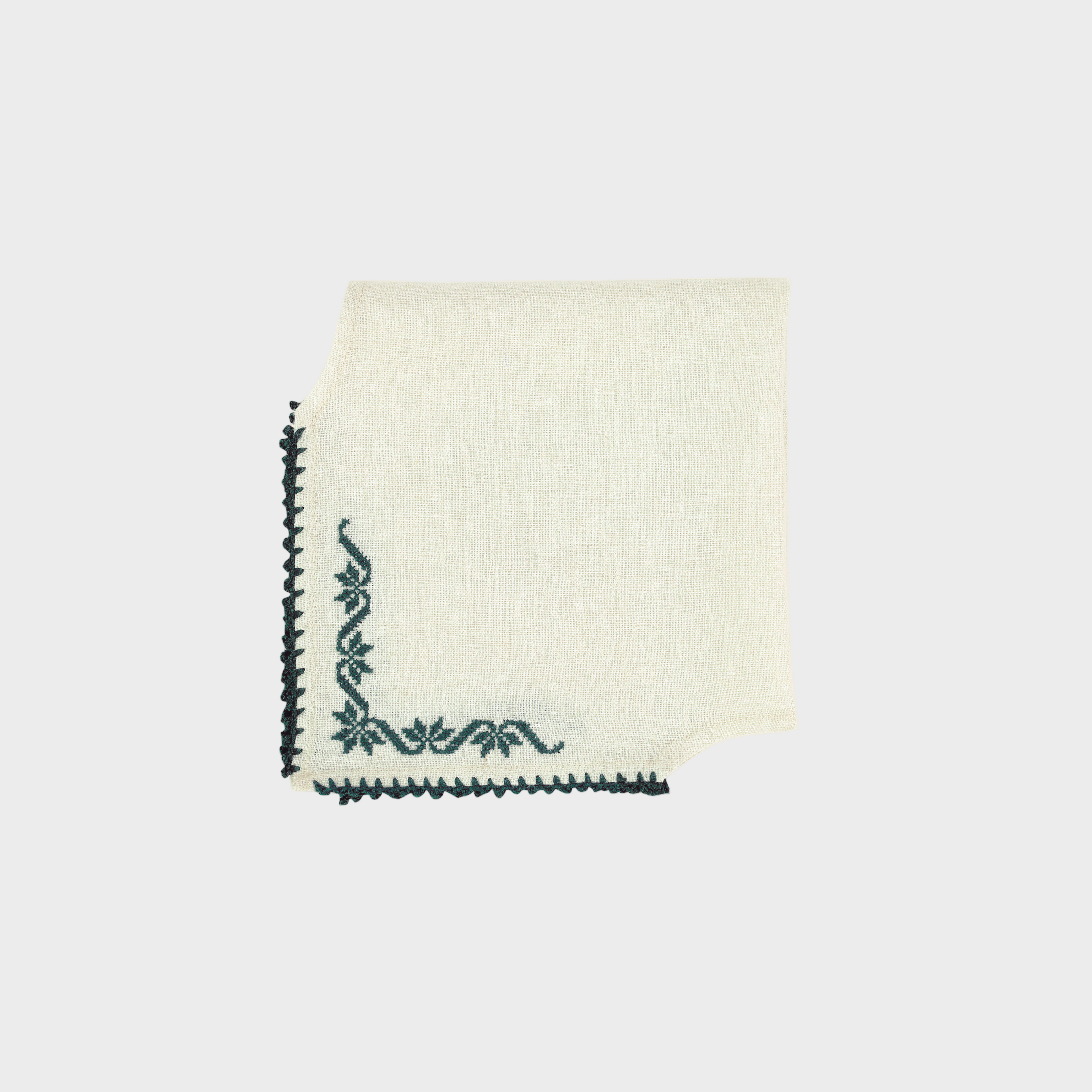 Bread Basket Cross Stitch Napkin