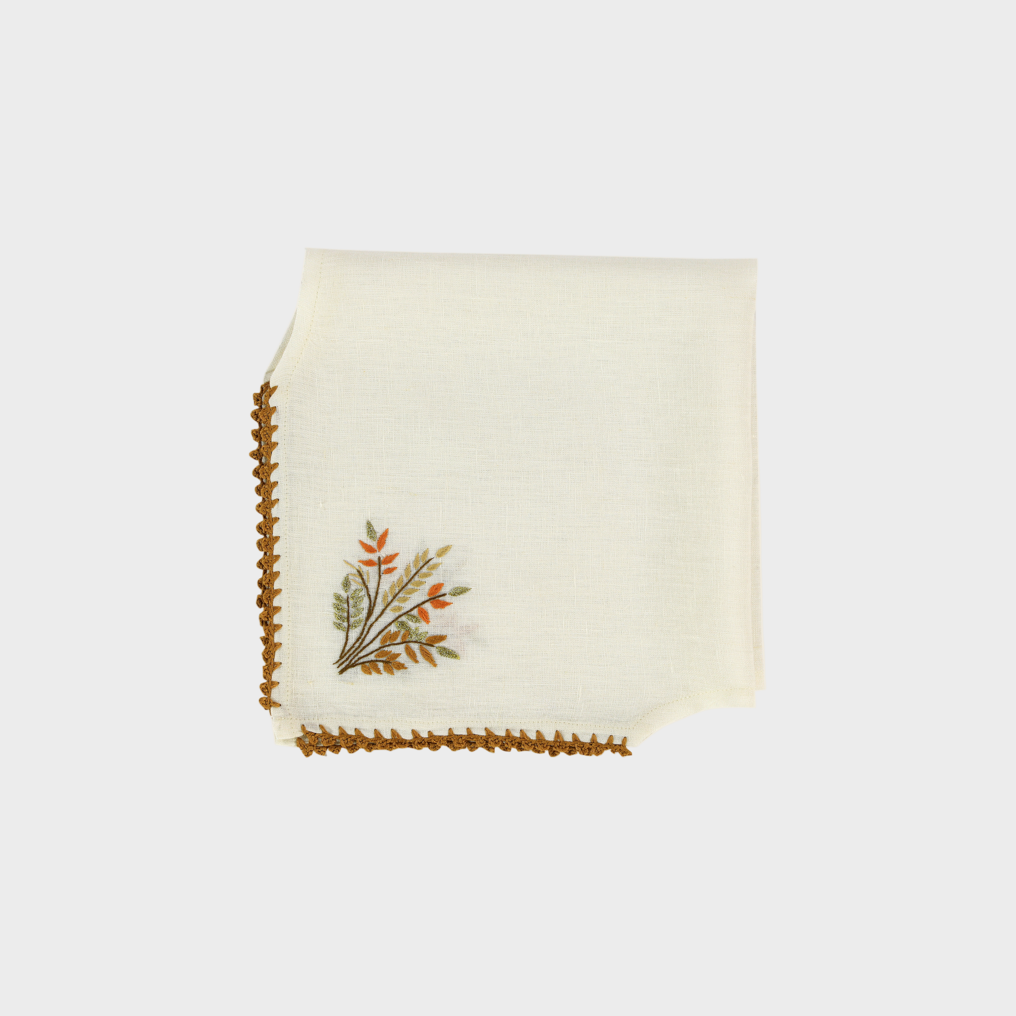 Golden Harvest Bread Basket Napkin