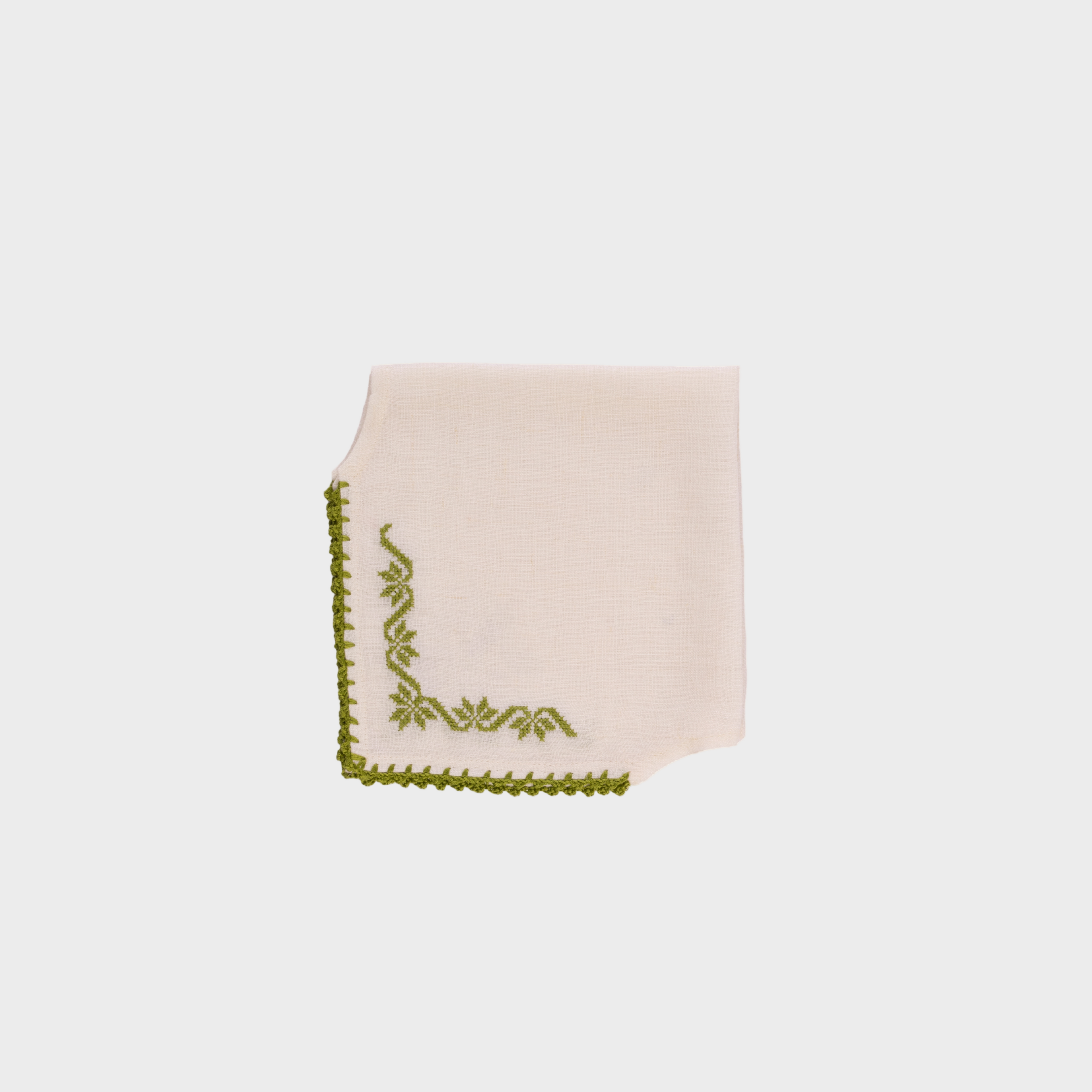 Bread Basket Cross Stitch Napkin
