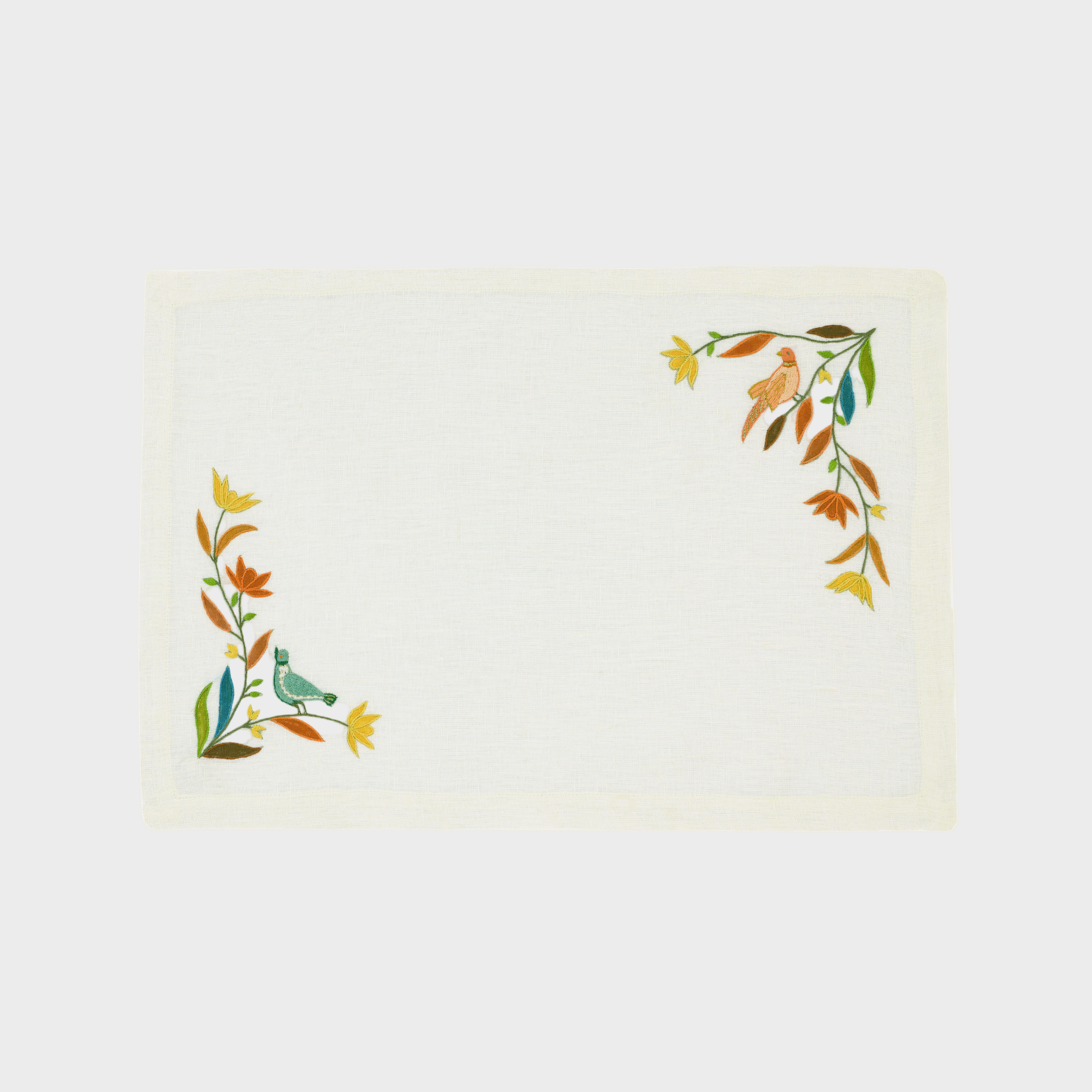 Folk Bird Placemat (Set of 6)