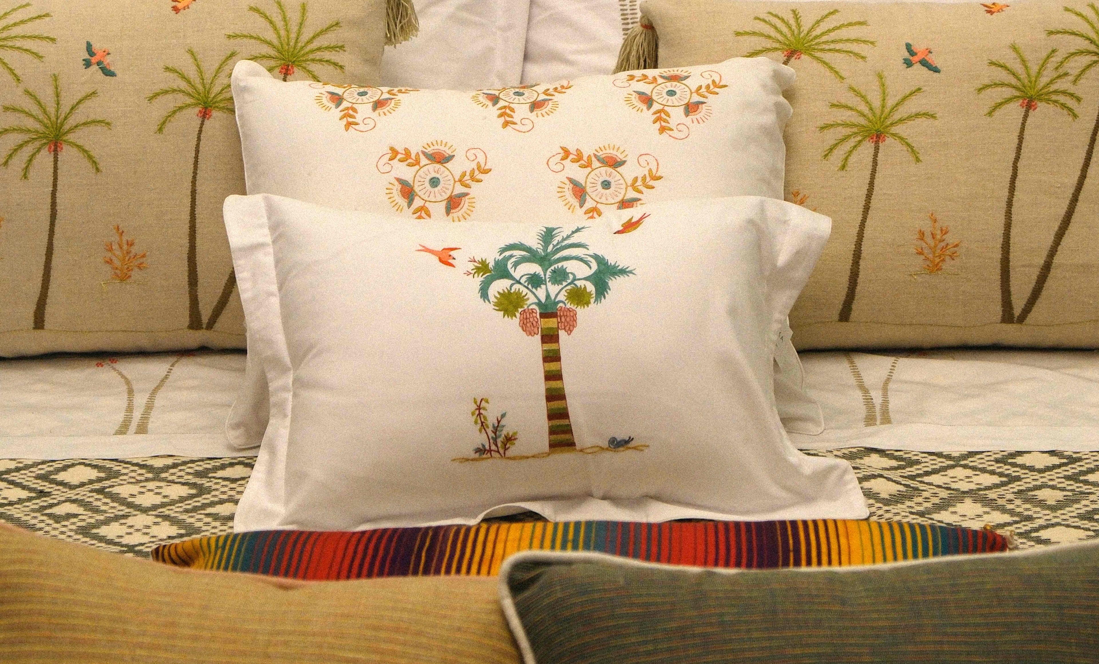 Hand Painted Palm Tree Boudoir