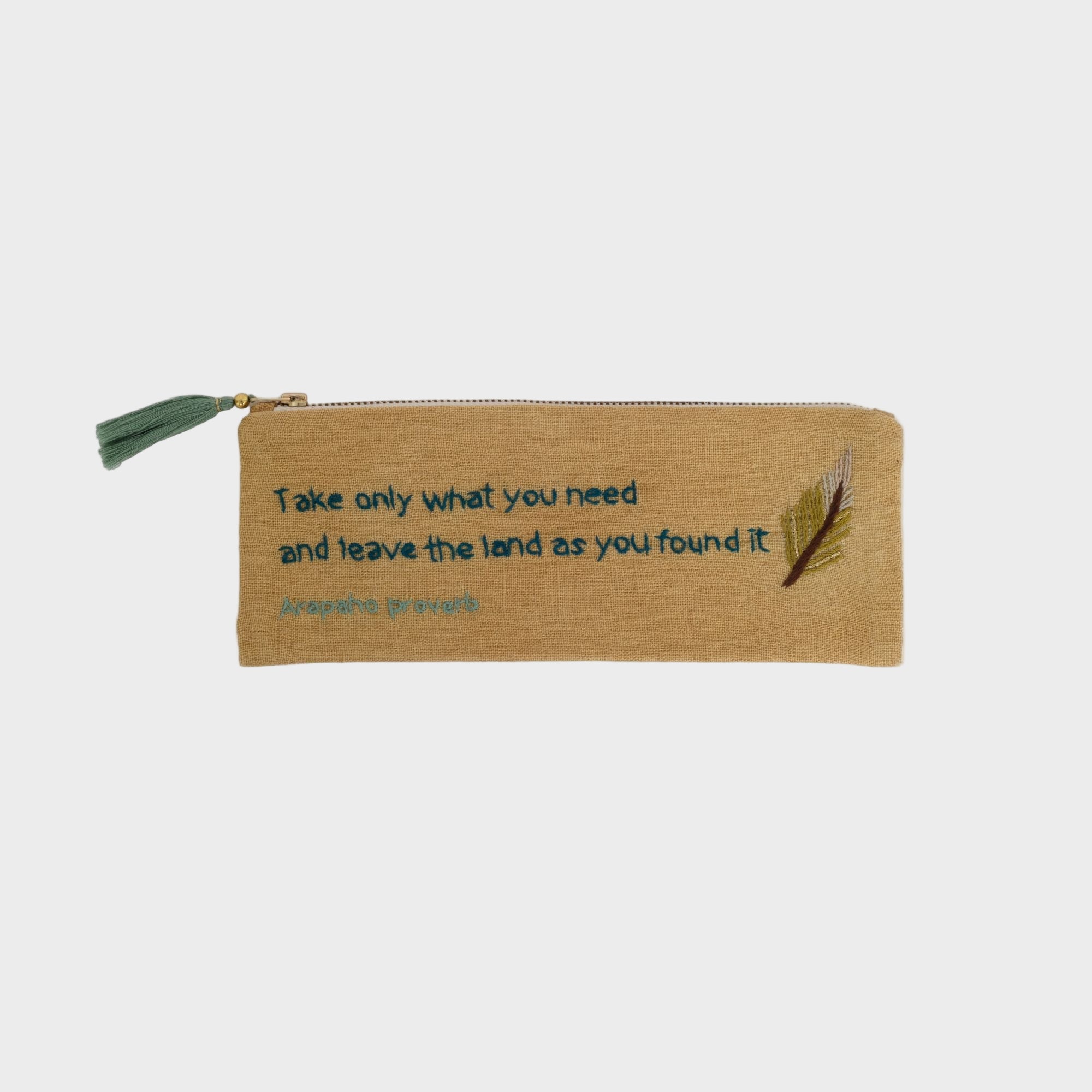 Feather Pencil Case