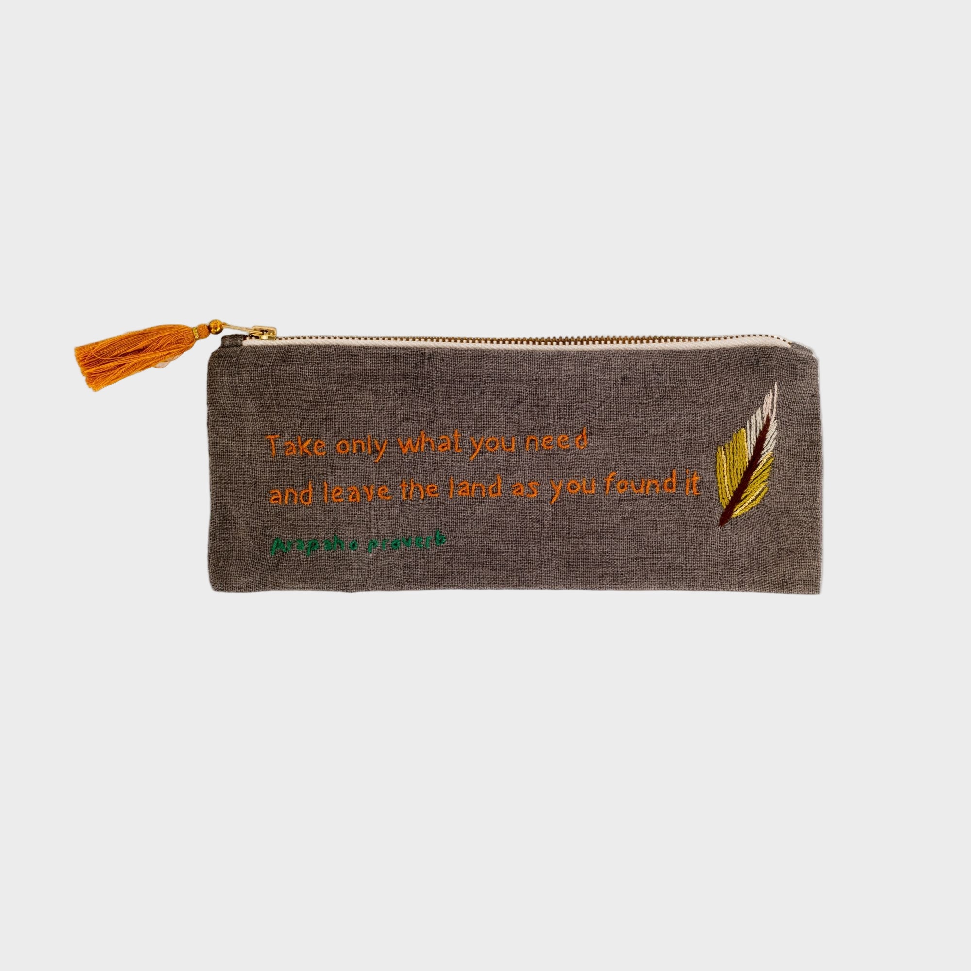 Feather Pencil Case