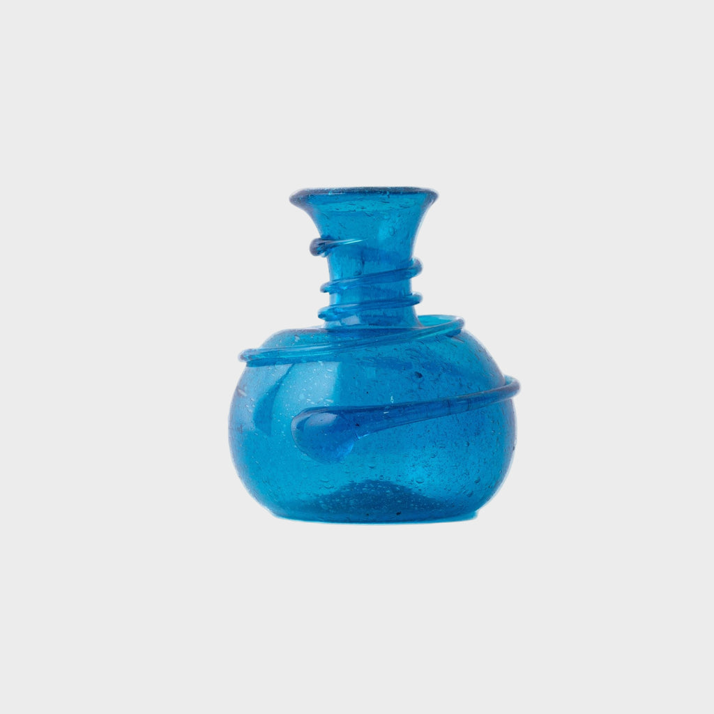 Round Vasque Swirl Glass