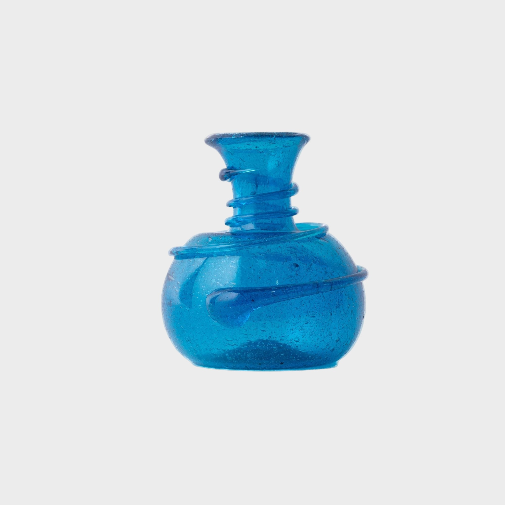 Round Vasque Swirl Glass