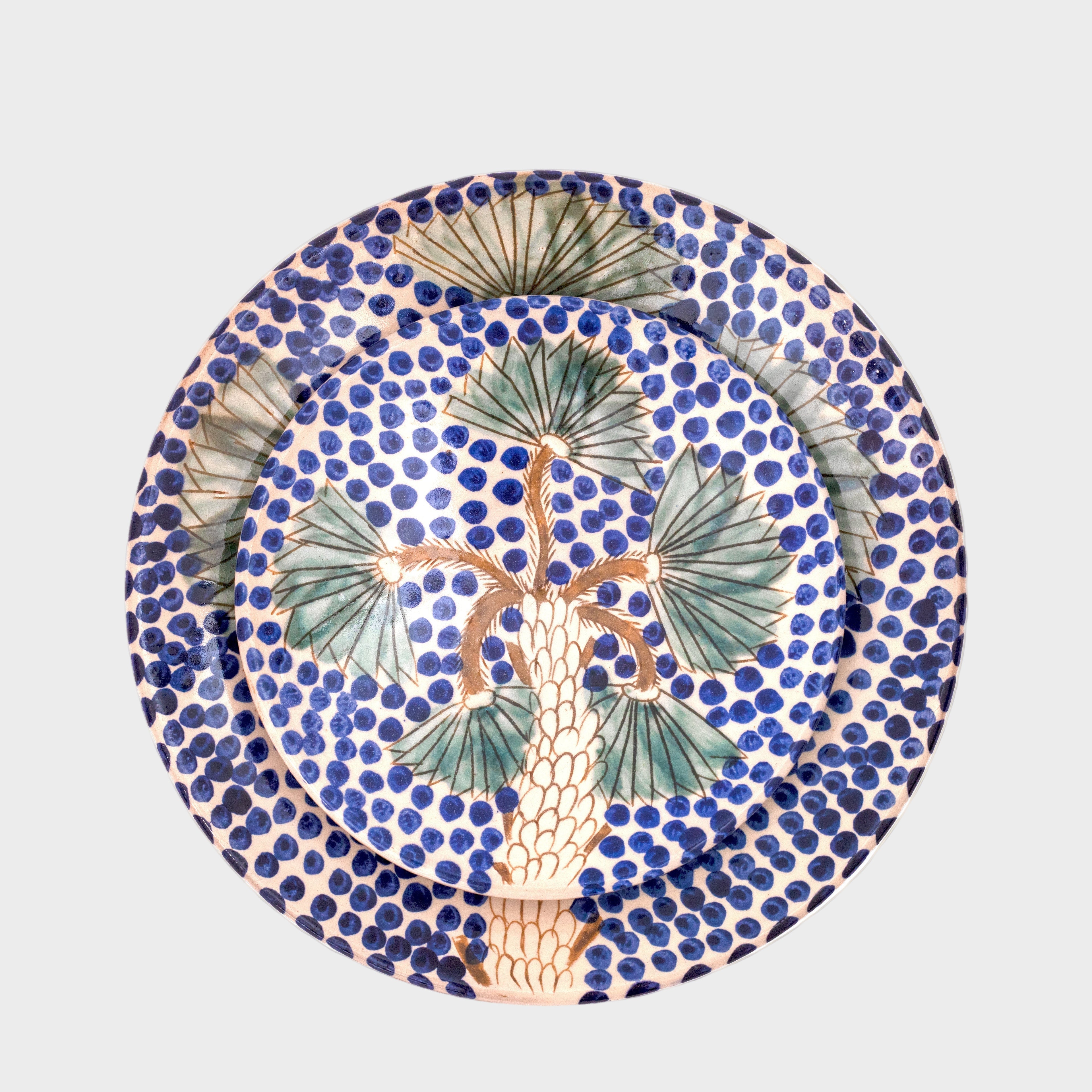 Dotted Palmer Plate
