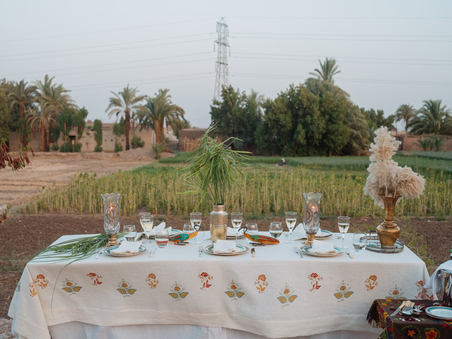 Rose Gardens Tablecloth