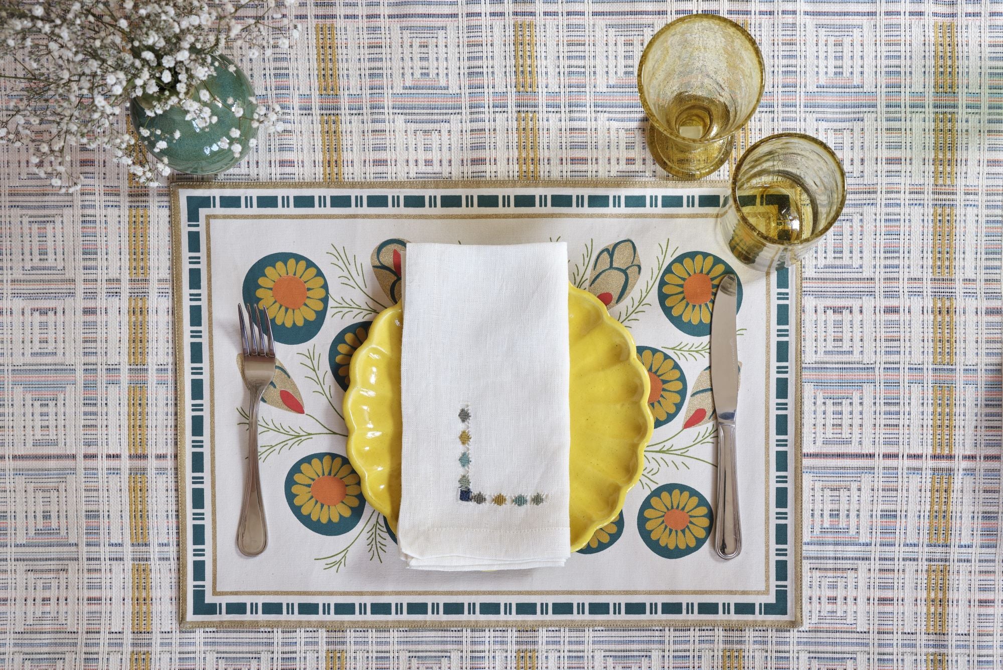 Flower Placemat (Set of 6)