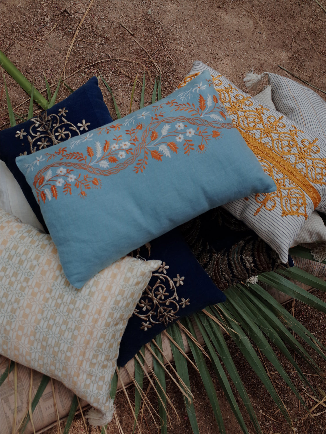 Rose Garland Cushion