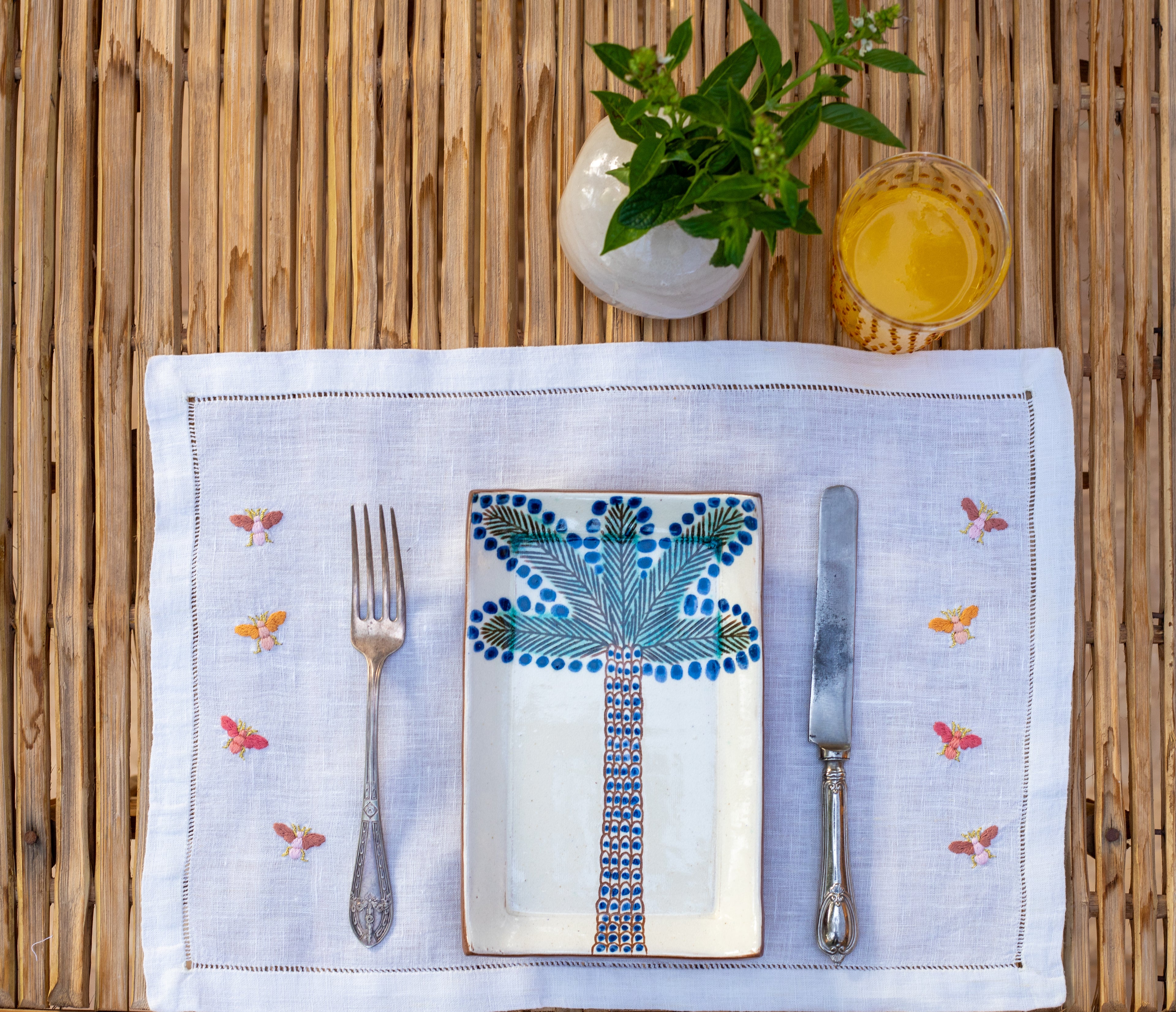 Bees Placemat (Set of 6)