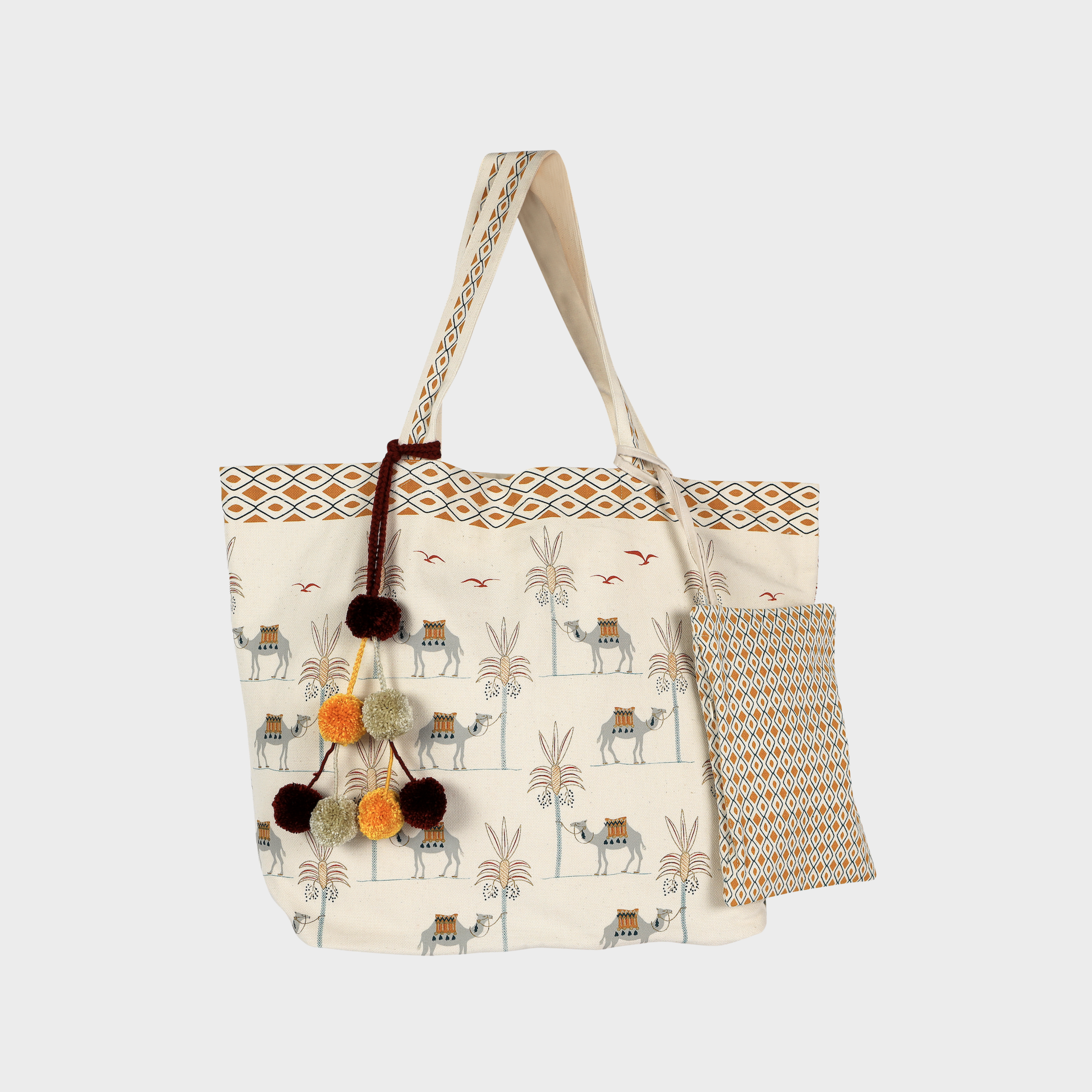Camel Beach Bag